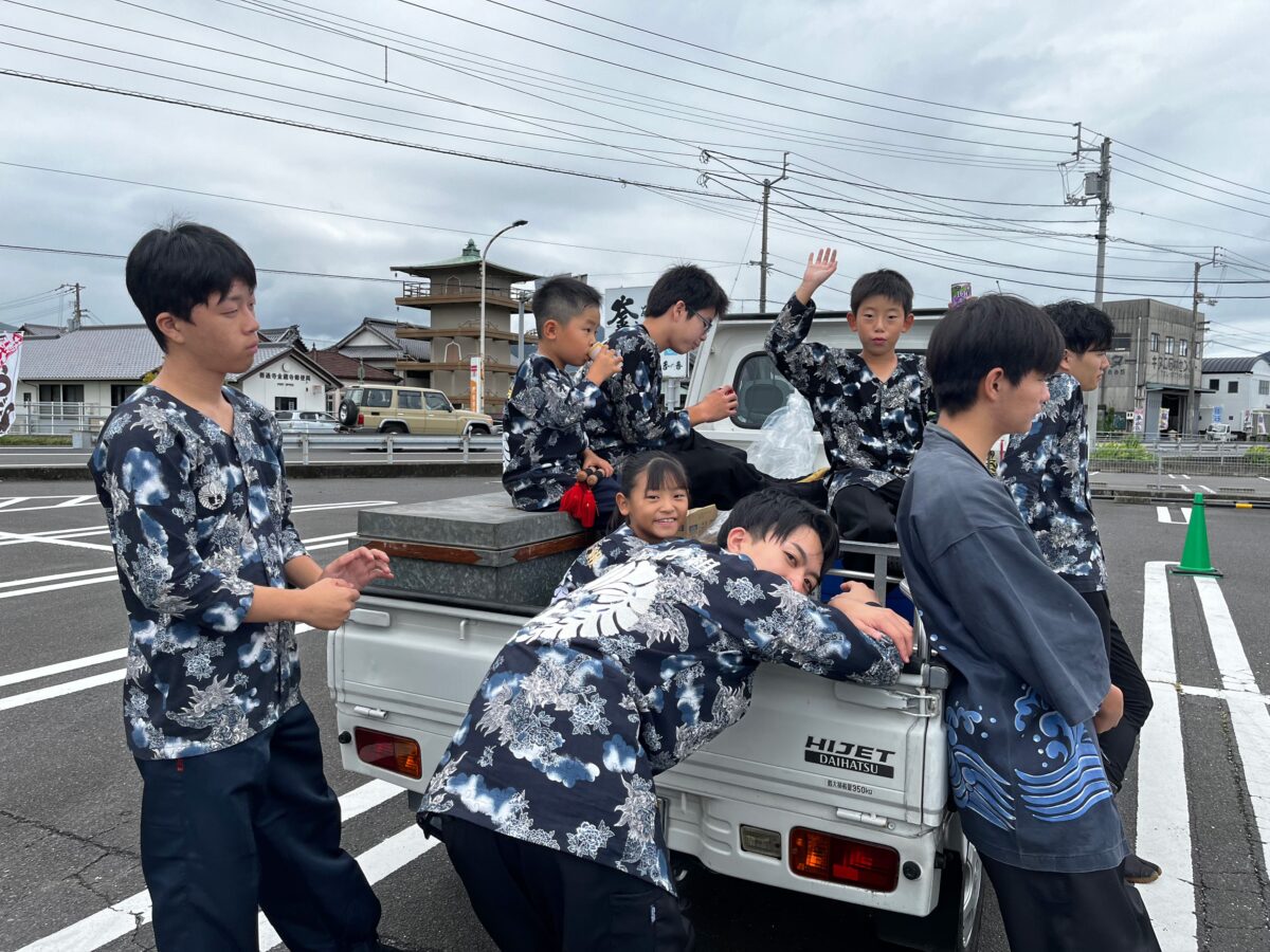 2024年 長田 in 香の香 秋祭り ヘンド獅子 上小原獅子組