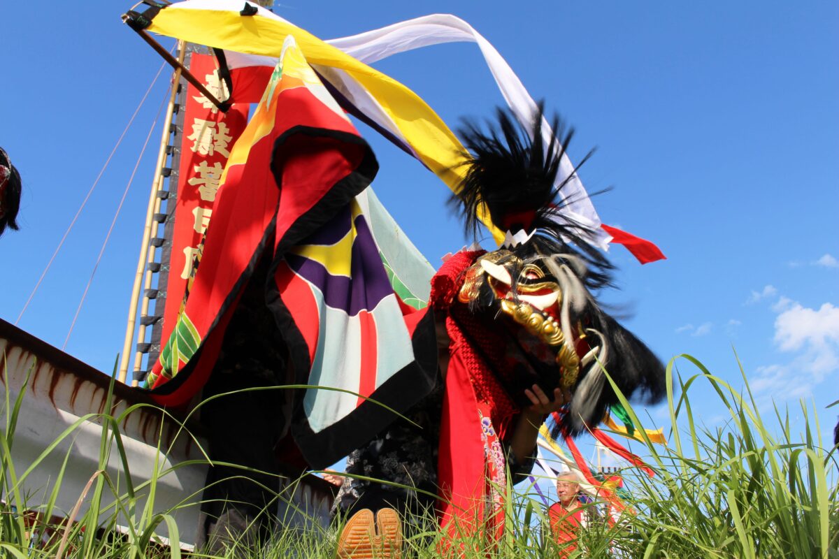 2024年 多度津町山階・藤波池 秋季例大祭 池まわり 上小原獅子組