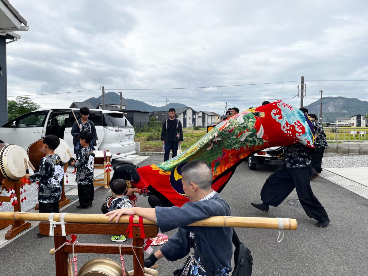 2024年 多度津町山階 秋祭り 村遣い 上小原獅子組