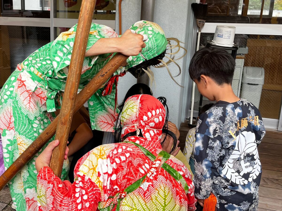 2024年 三井保育所 秋祭り ヘンド獅子 上小原獅子組