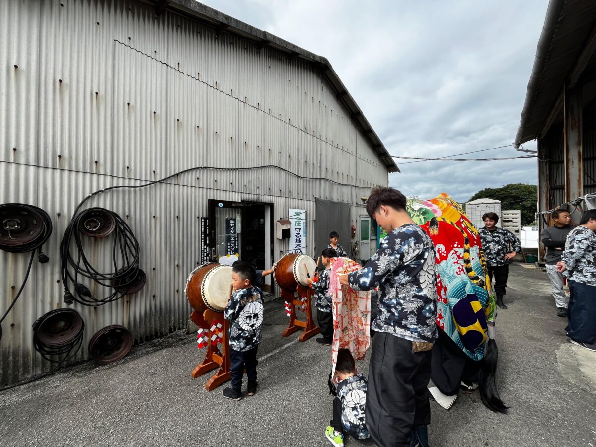 2024年 セイサンエクスプレス 秋祭り ヘンド獅子 上小原獅子組