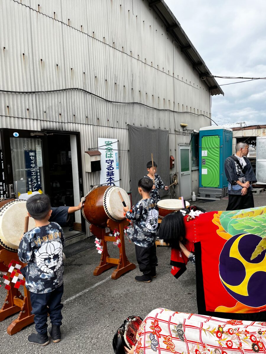 2024年 セイサンエクスプレス 秋祭り ヘンド獅子 上小原獅子組