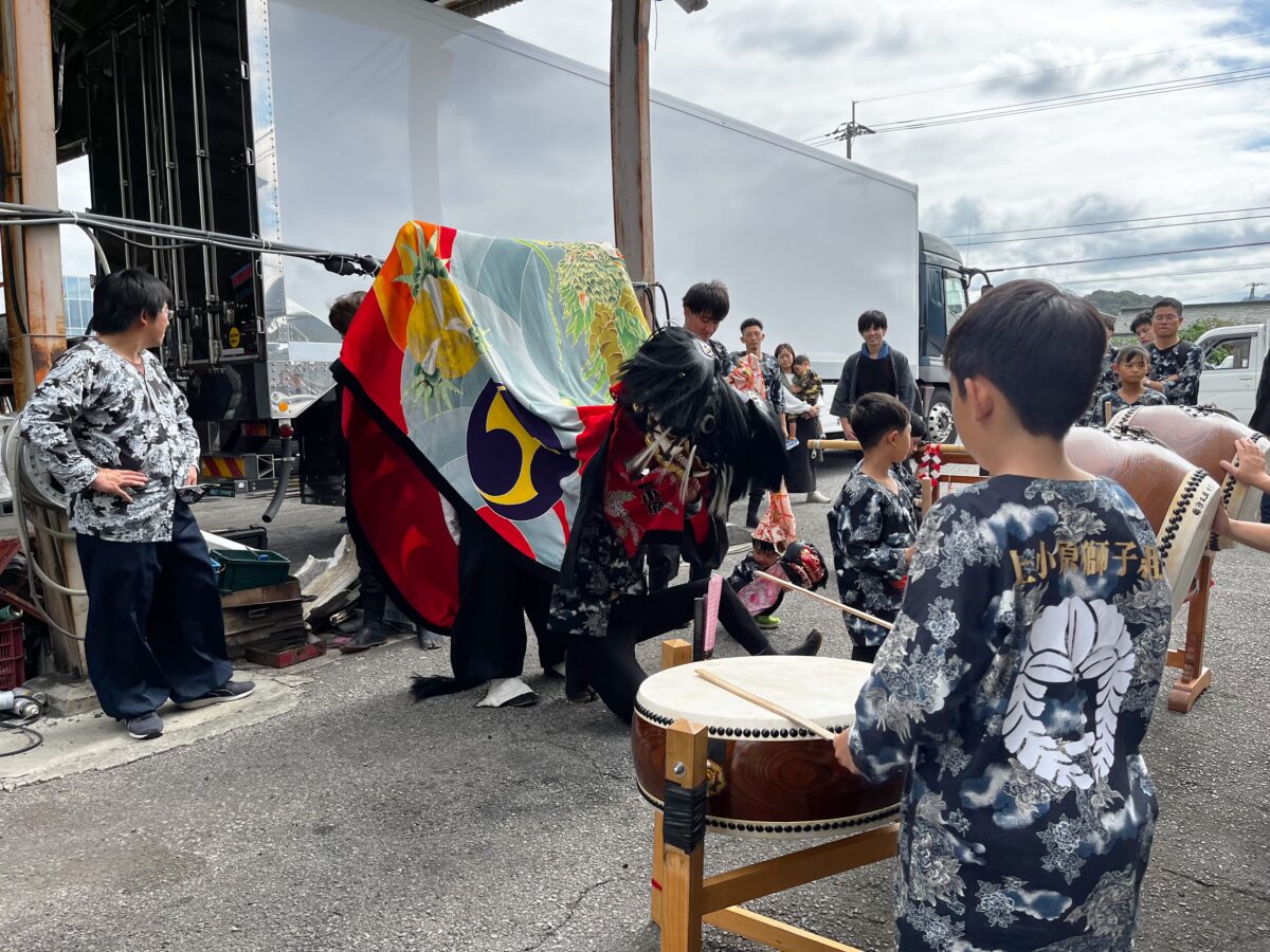 2024年 セイサンエクスプレス 秋祭り ヘンド獅子 上小原獅子組