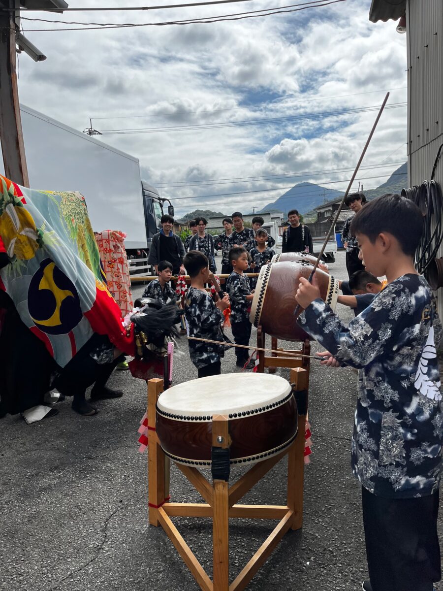 2024年 セイサンエクスプレス 秋祭り ヘンド獅子 上小原獅子組