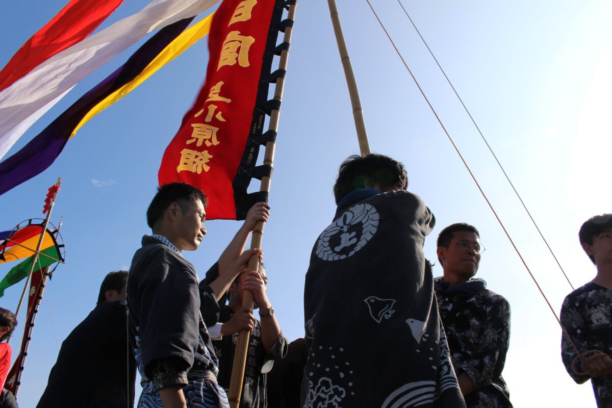 2024年 多度津町山階・藤波池 秋季例大祭 池まわり 上小原獅子組