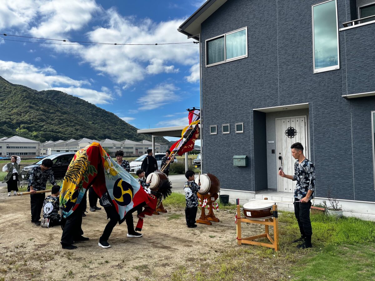2024年 多度津町山階 秋祭り 村遣い 上小原獅子組