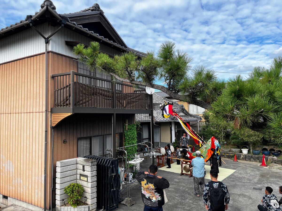2024年 多度津町山階 秋祭り 村遣い 上小原獅子組