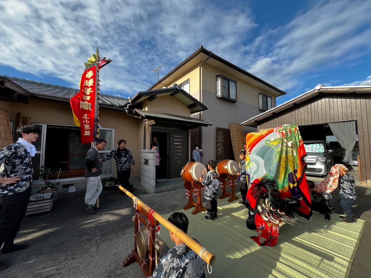 2024年 多度津町山階 秋祭り 村遣い 上小原獅子組