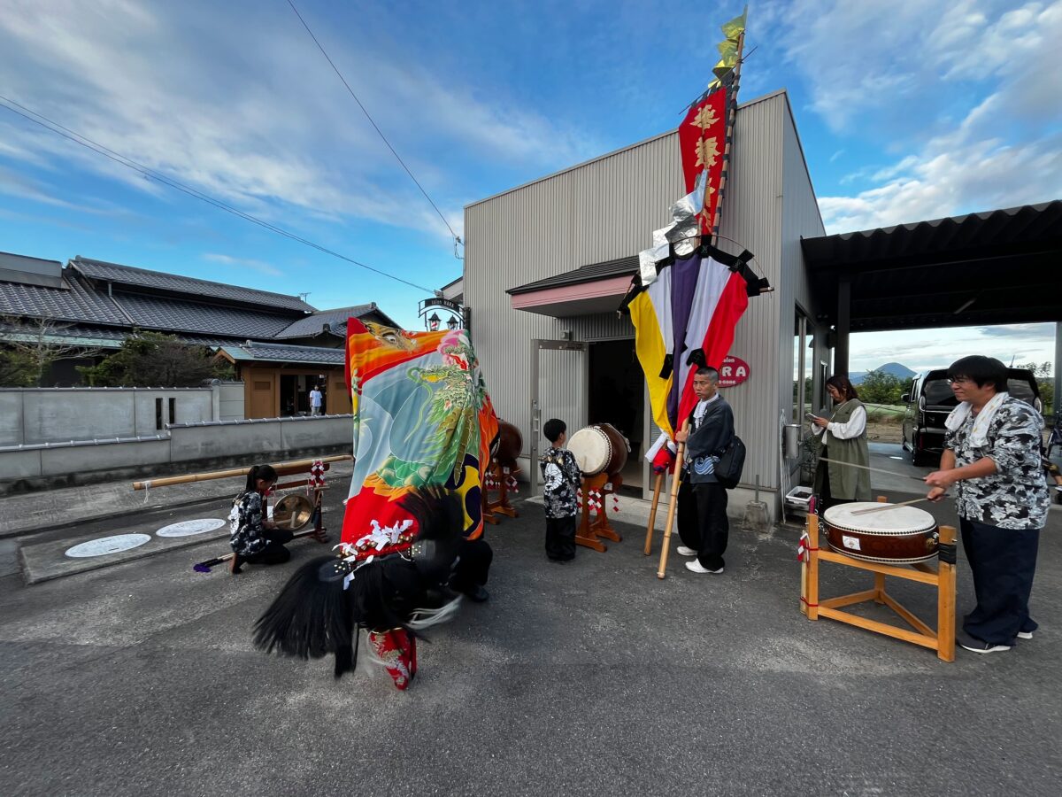 2024年 多度津町山階 秋祭り 村遣い 上小原獅子組