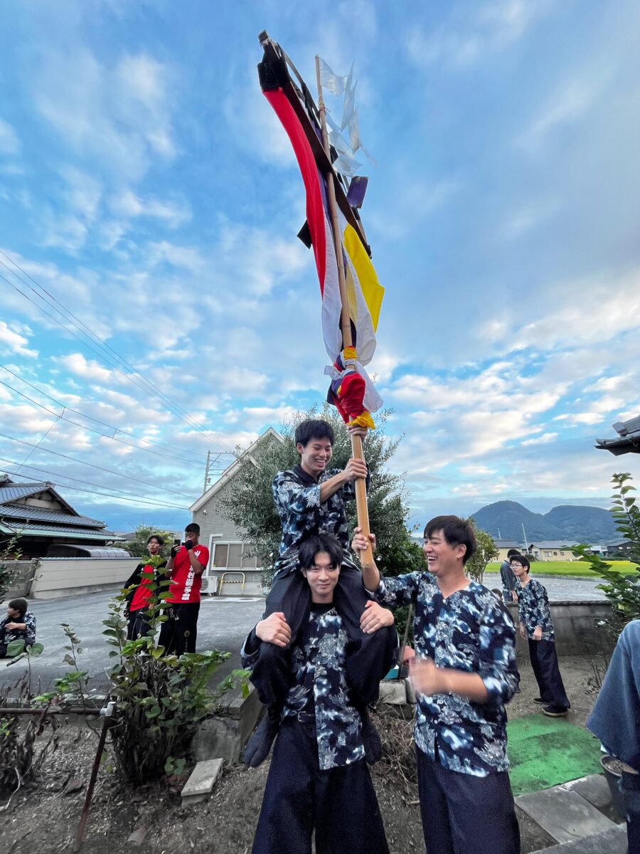 2024年 多度津町山階 秋祭り 村遣い 上小原獅子組