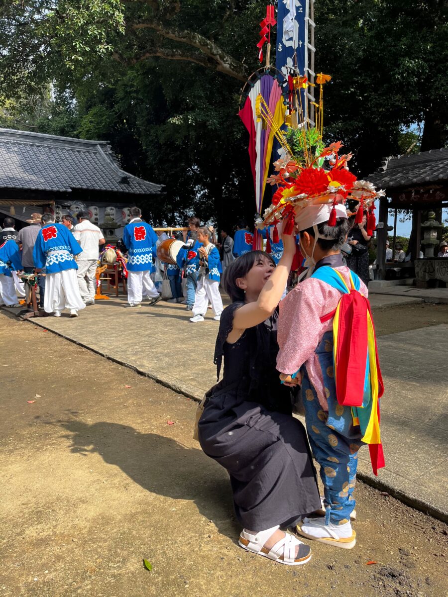 2024年 多度津町山階・春日神社 秋季例大祭 記念 上小原獅子組