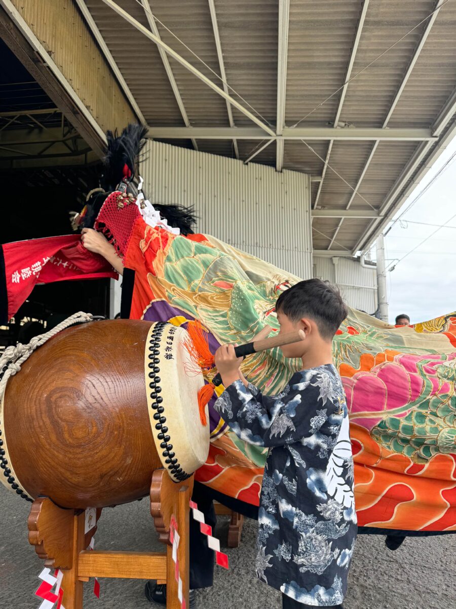2024年 金井工業 秋祭り ヘンド獅子 上小原獅子組