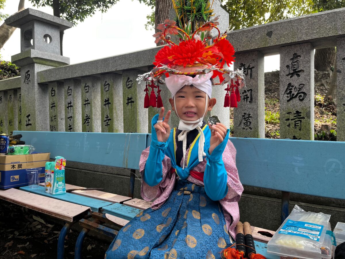 2024年 多度津町山階・春日神社 秋季例大祭 記念 上小原獅子組