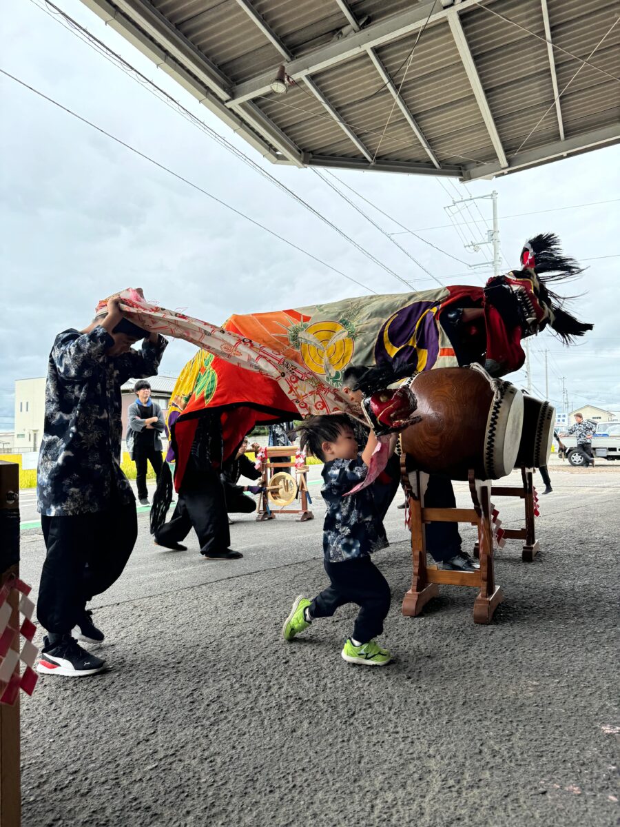2024年 金井工業 秋祭り ヘンド獅子 上小原獅子組
