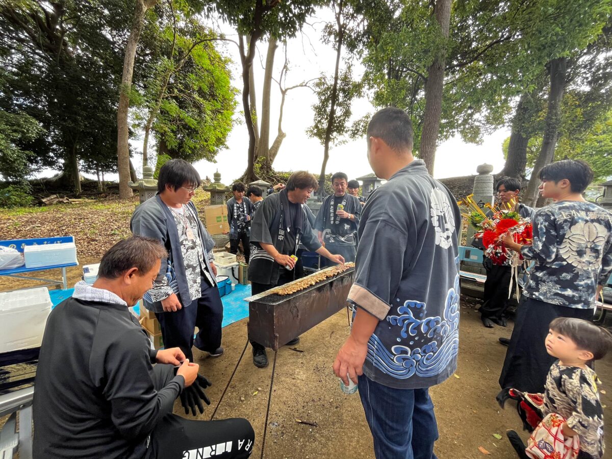 2024年 多度津町山階・春日神社 秋季例大祭 記念 上小原獅子組