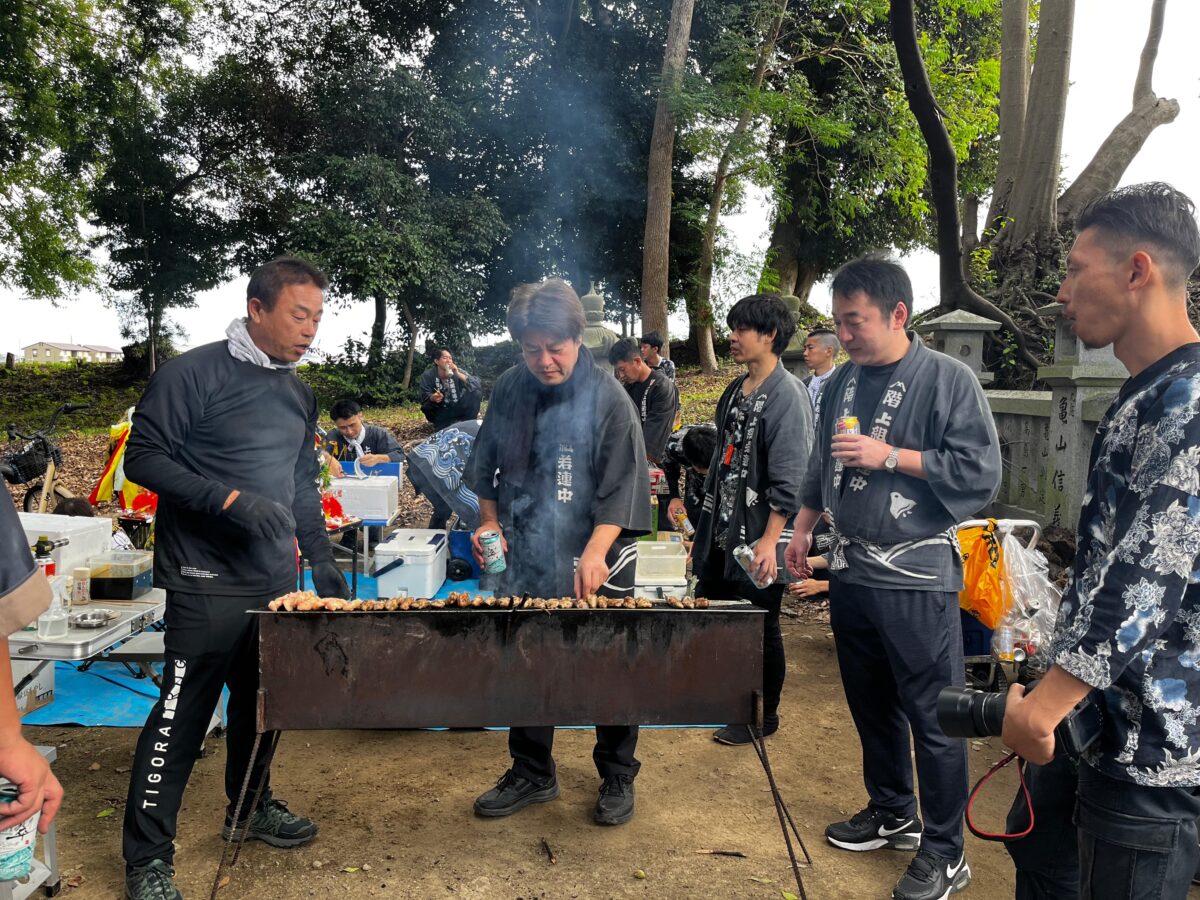 2024年 多度津町山階・春日神社 秋季例大祭 記念 上小原獅子組