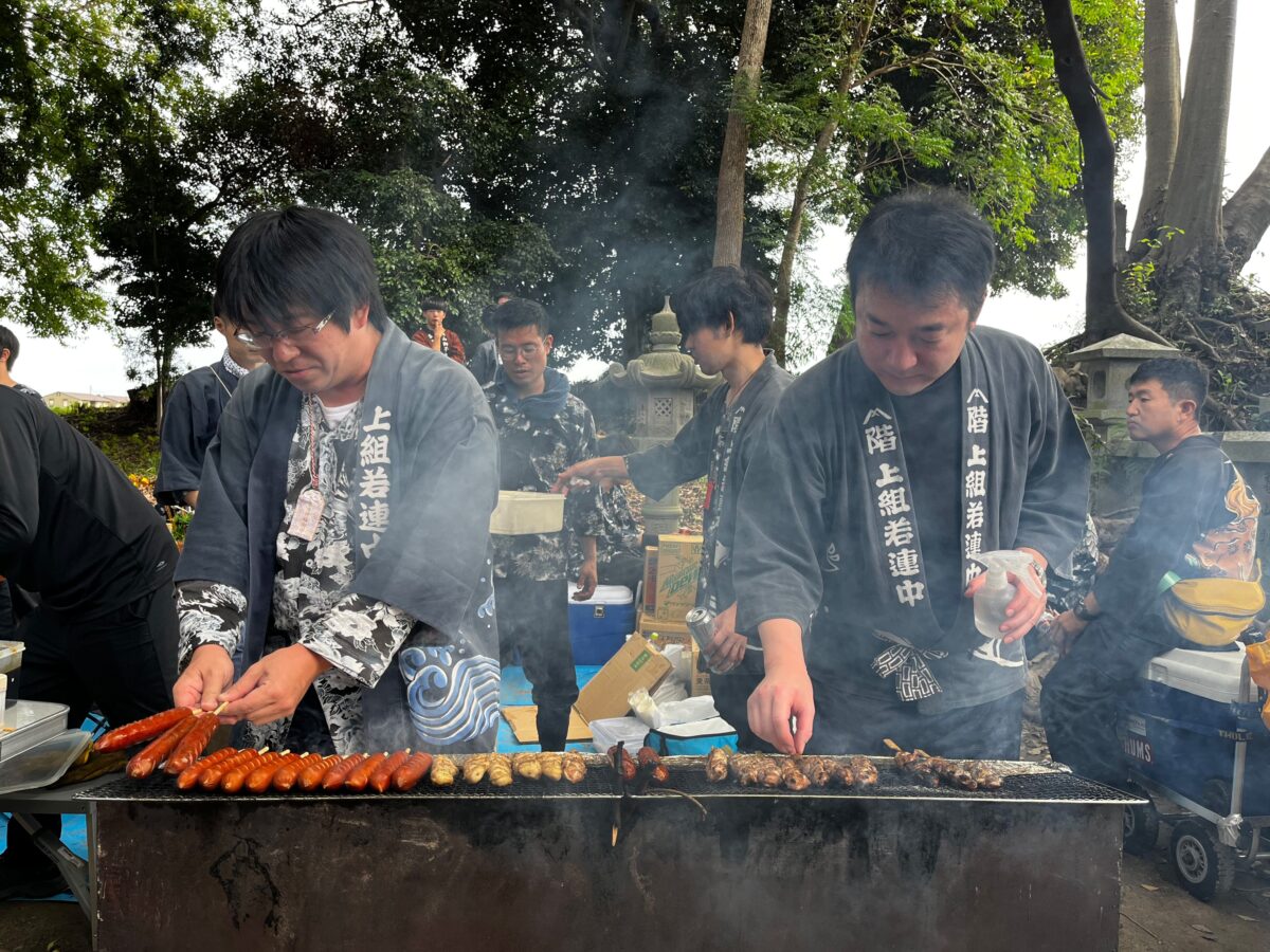 2024年 多度津町山階・春日神社 秋季例大祭 記念 上小原獅子組
