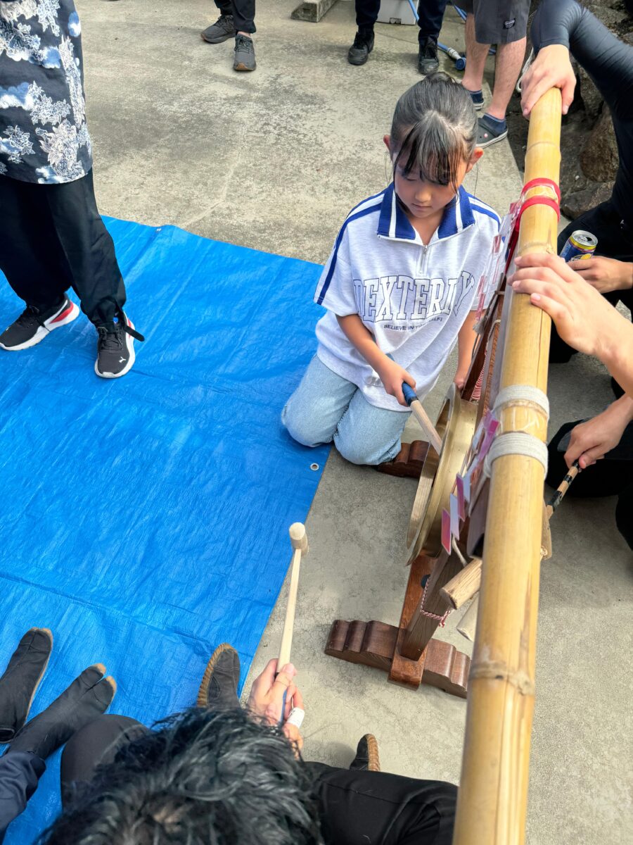 2024年 多度津町山階 秋祭り 村遣い 上小原獅子組