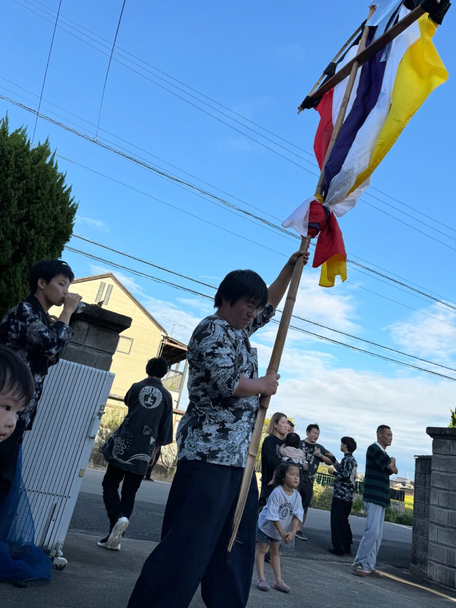 2024年 多度津町山階 秋祭り 村遣い 上小原獅子組