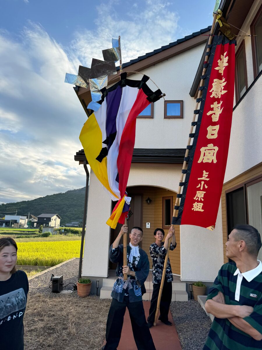2024年 多度津町山階 秋祭り 村遣い 上小原獅子組