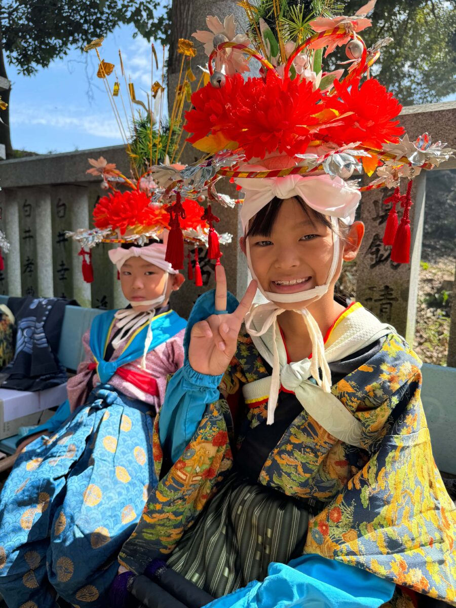 2024年 多度津町山階・春日神社 秋季例大祭 記念 上小原獅子組