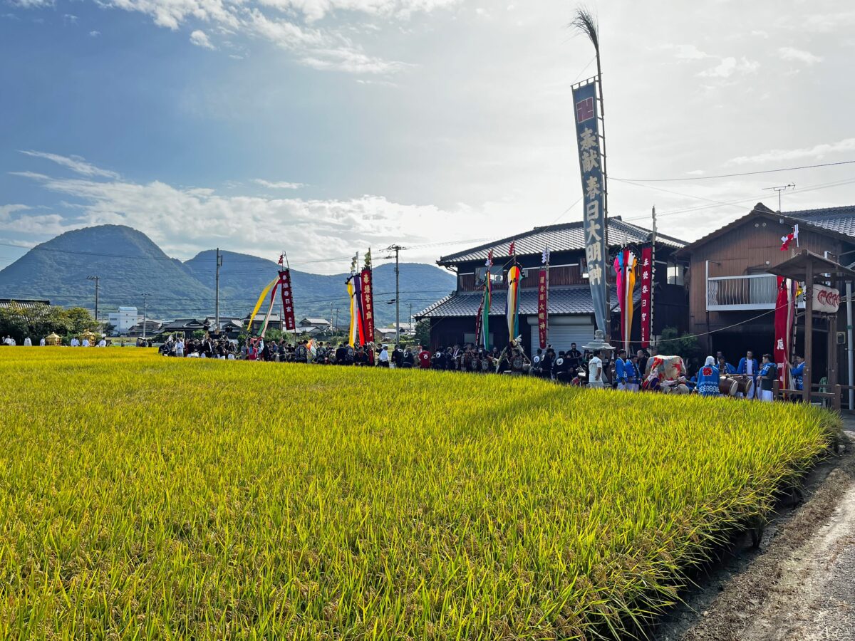 2024年 多度津町山階・春日神社 秋季例大祭 神輿休