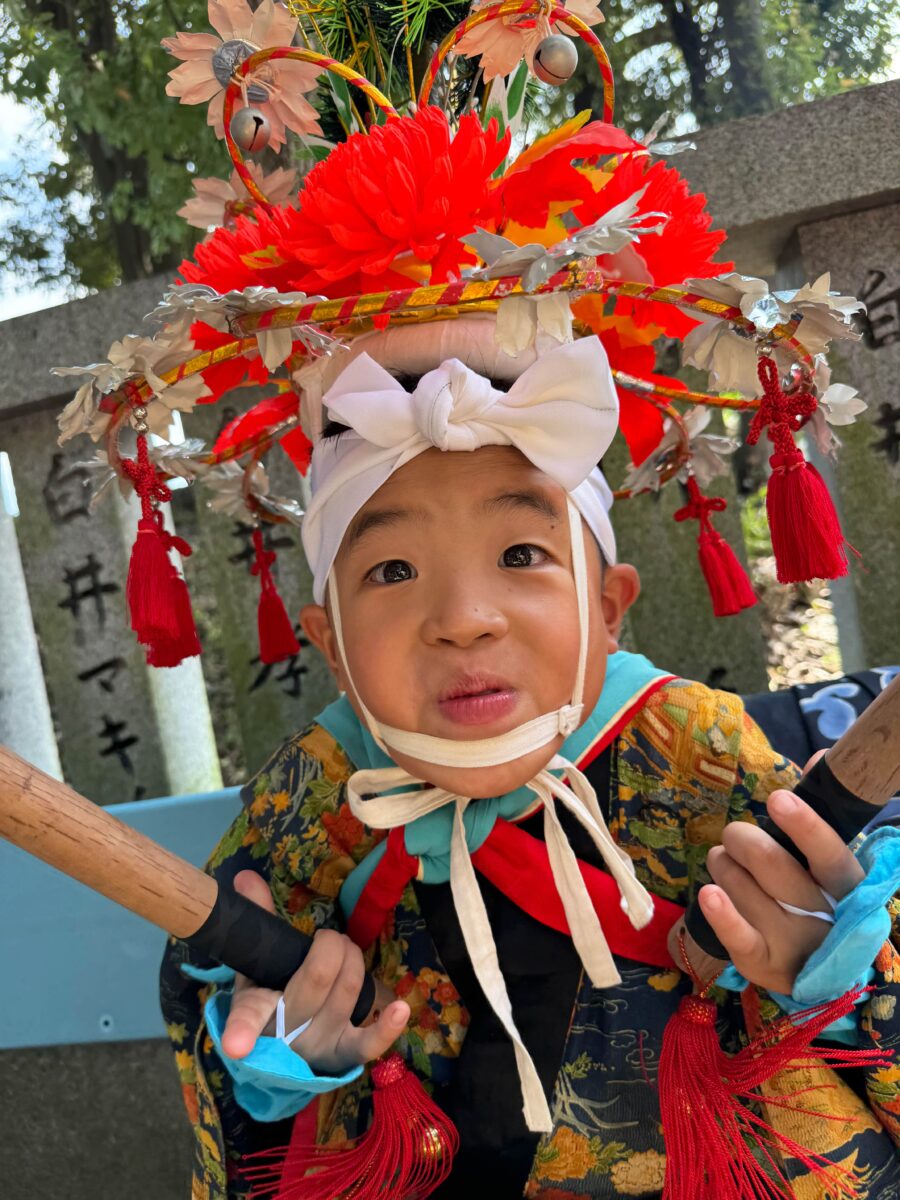 2024年 多度津町山階・春日神社 秋季例大祭 記念 上小原獅子組