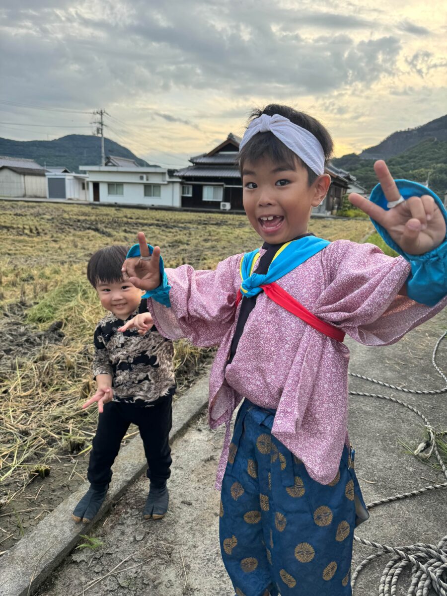 2024年 多度津町山階 秋季例大祭 当屋 上小原獅子組