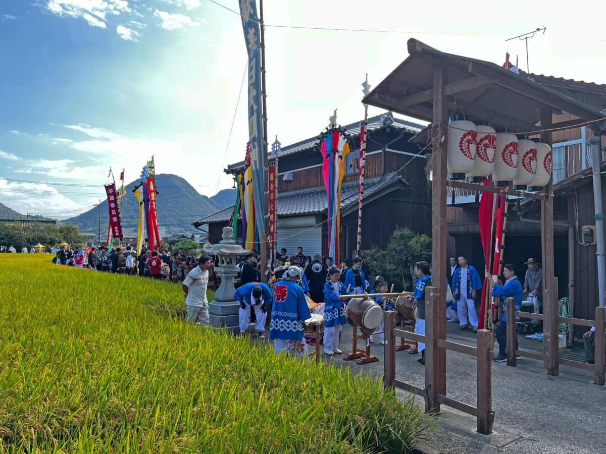2024年 多度津町山階・春日神社 秋季例大祭 神輿休
