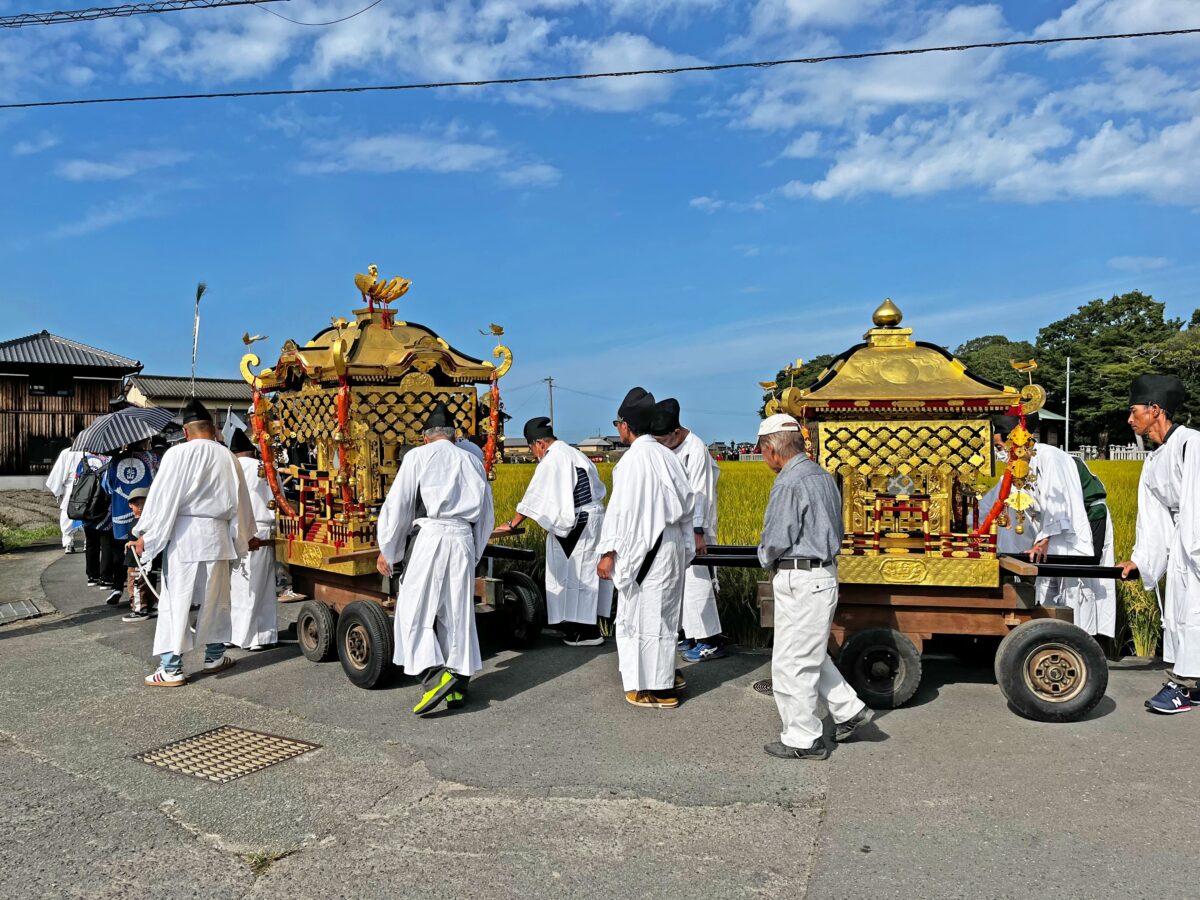 2024年 多度津町山階・春日神社 秋季例大祭 神輿休