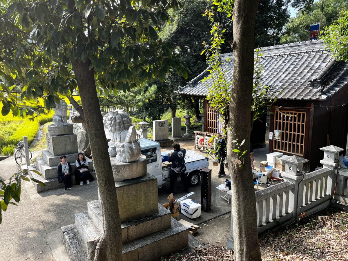 2024年 多度津町山階・春日神社 秋季例大祭 記念 上小原獅子組