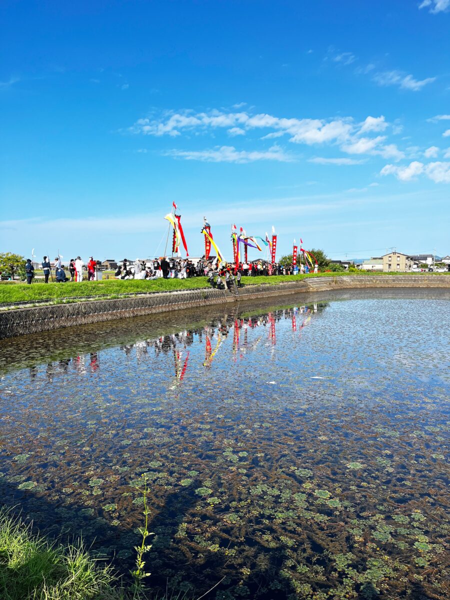 2024年 多度津町山階・藤波池 秋季例大祭 池まわり