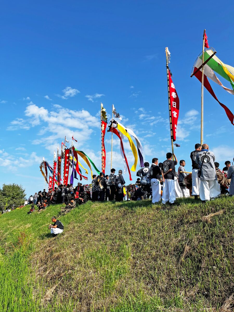 2024年 多度津町山階・藤波池 秋季例大祭 池まわり