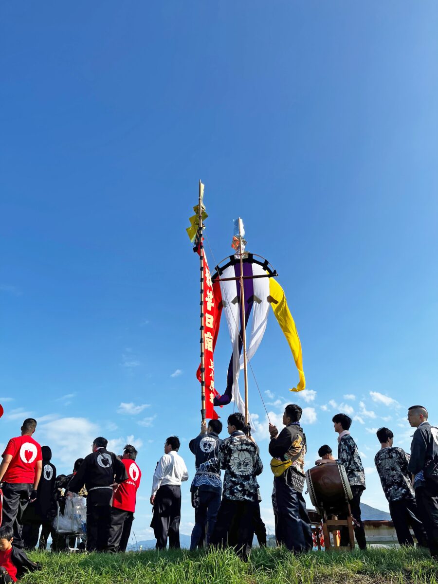2024年 多度津町山階・藤波池 秋季例大祭 池まわり 上小原獅子組