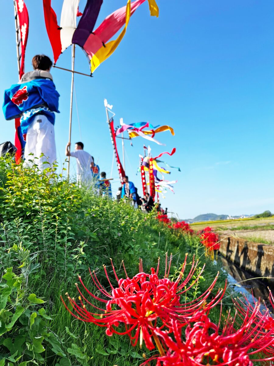 2024年 多度津町山階・藤波池 秋季例大祭 池まわり