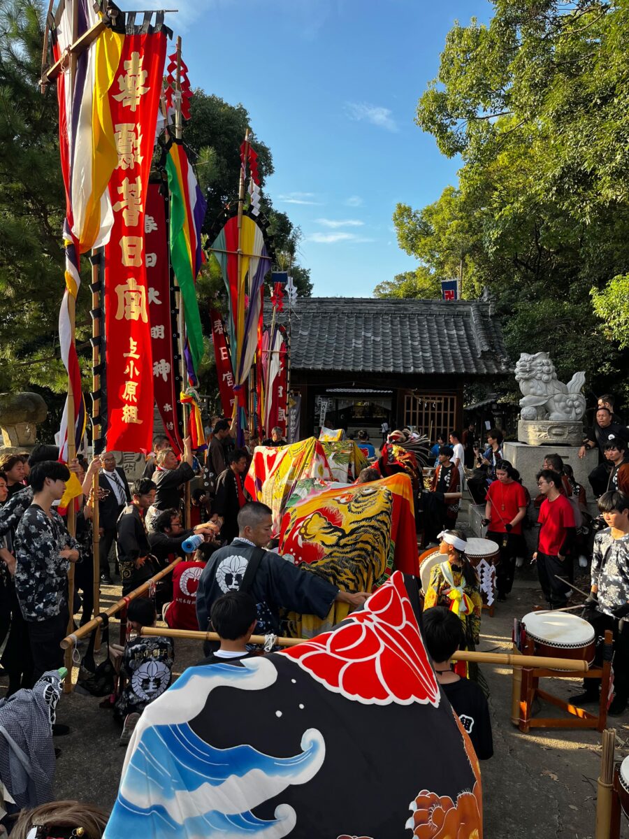 2024年 多度津町山階・春日神社 秋季例大祭 舞い込み
