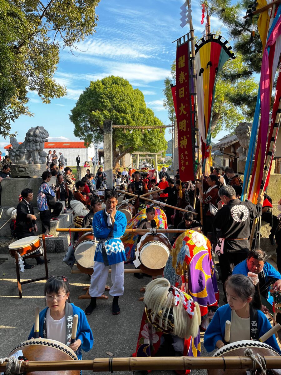 2024年 多度津町山階・春日神社 秋季例大祭 舞い込み
