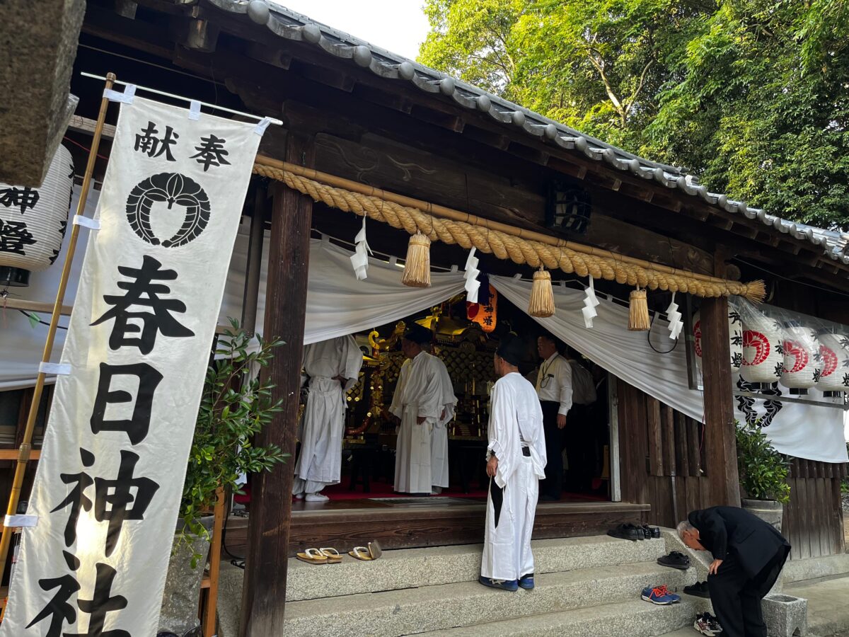2024年 多度津町山階・春日神社 秋季例大祭 舞い込み