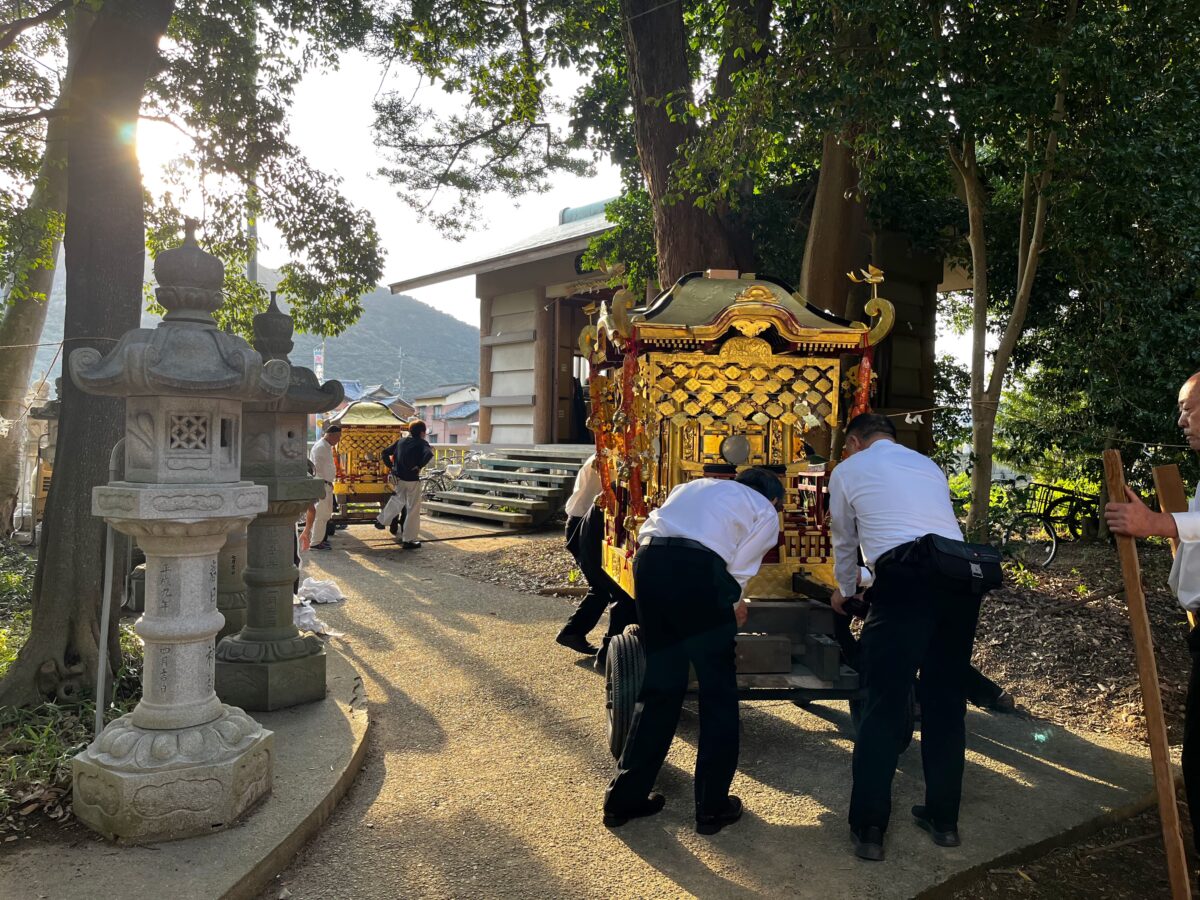2024年 多度津町山階・春日神社 秋季例大祭 舞い込み