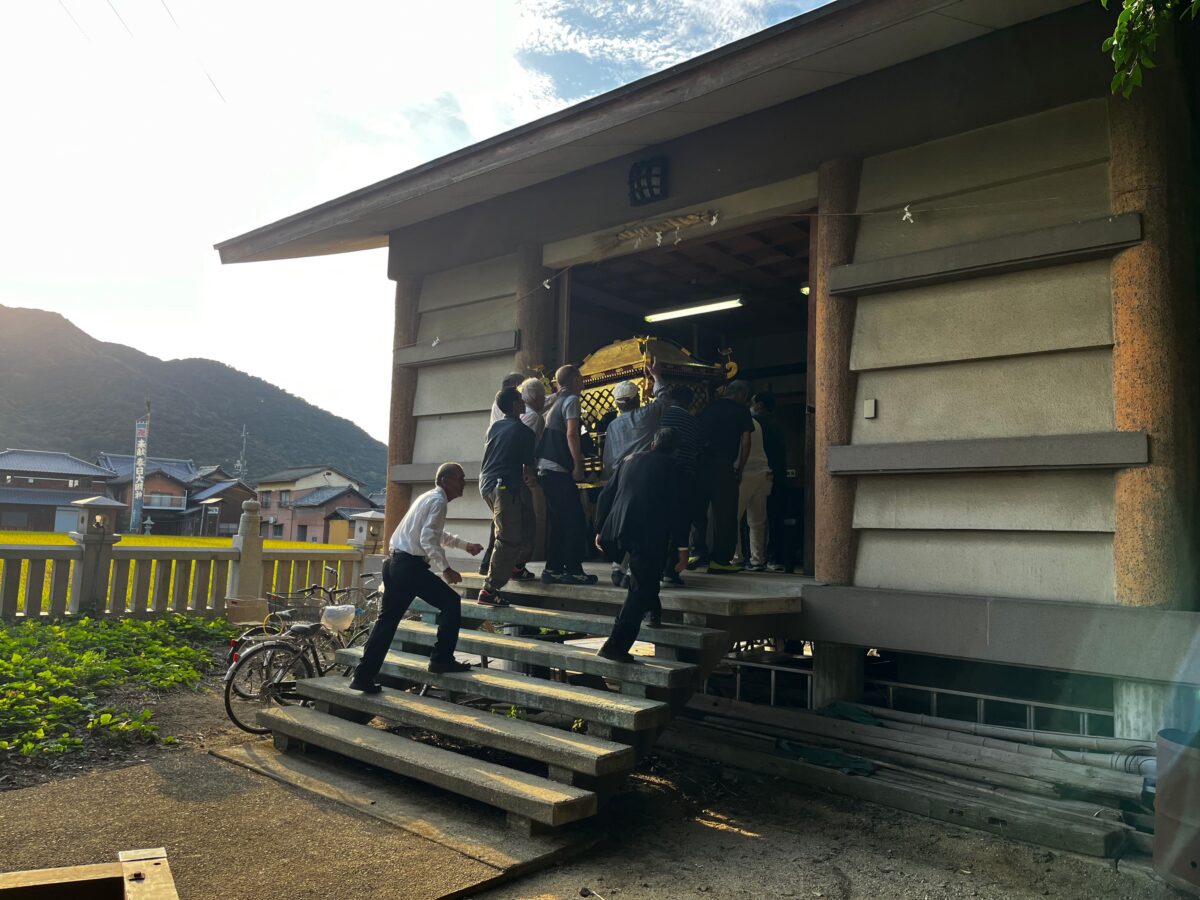 2024年 多度津町山階・春日神社 秋季例大祭 舞い込み