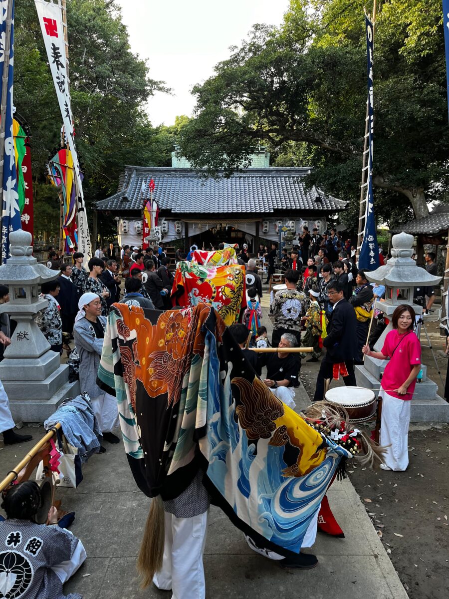 2024年 多度津町山階・春日神社 秋季例大祭 舞い込み