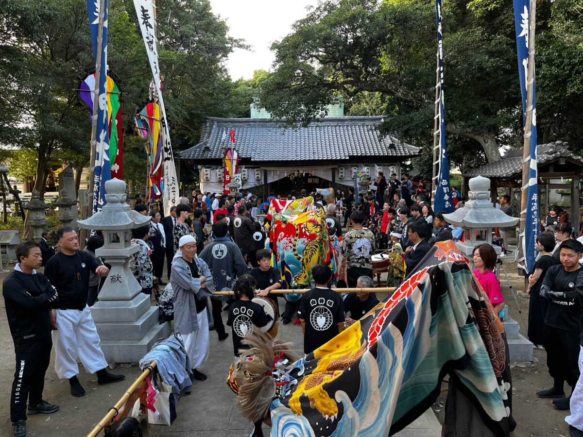 2024年 多度津町山階・春日神社 秋季例大祭 舞い込み