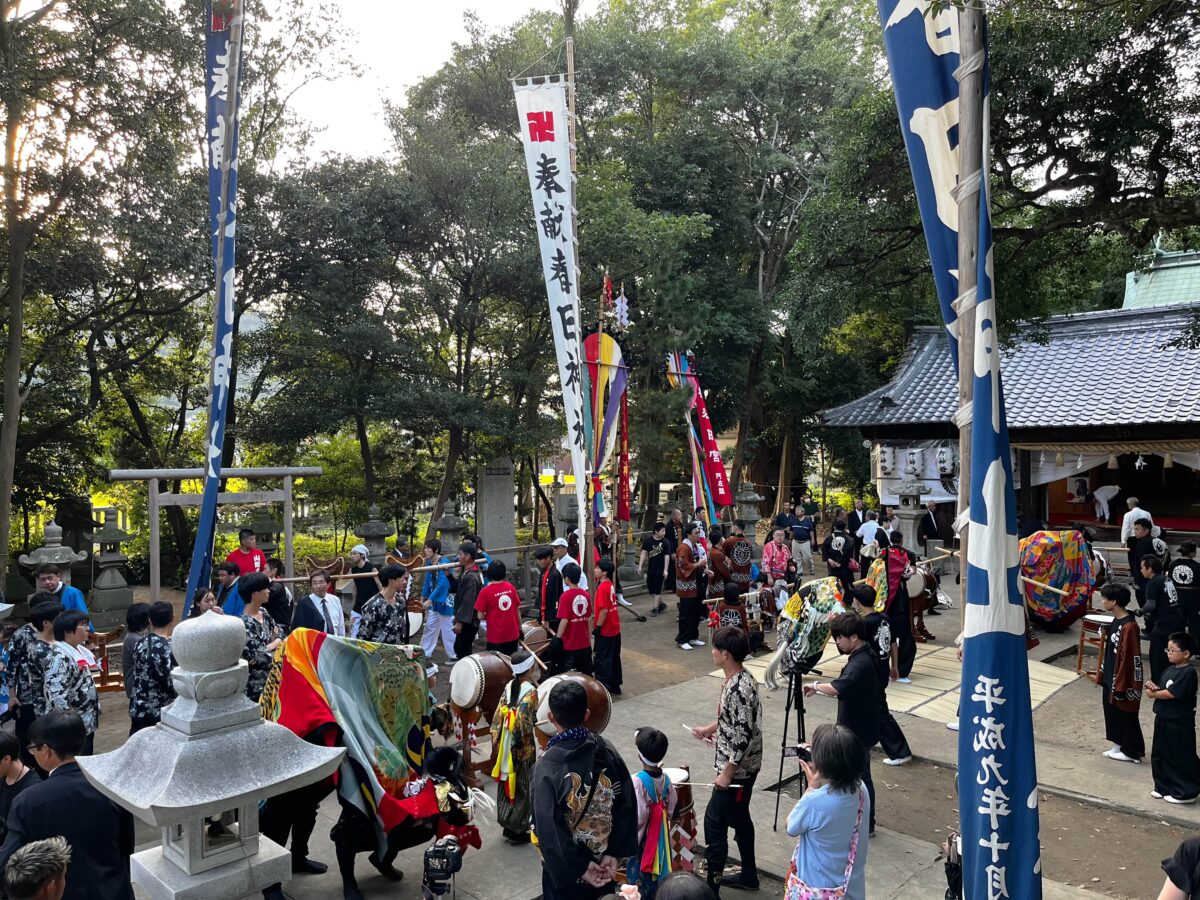2024年 多度津町山階・春日神社 秋季例大祭 舞い込み