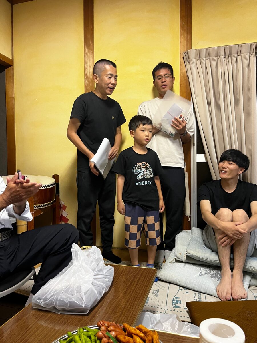 2024年 多度津町山階 秋祭り ドウヤブリ 上小原獅子組