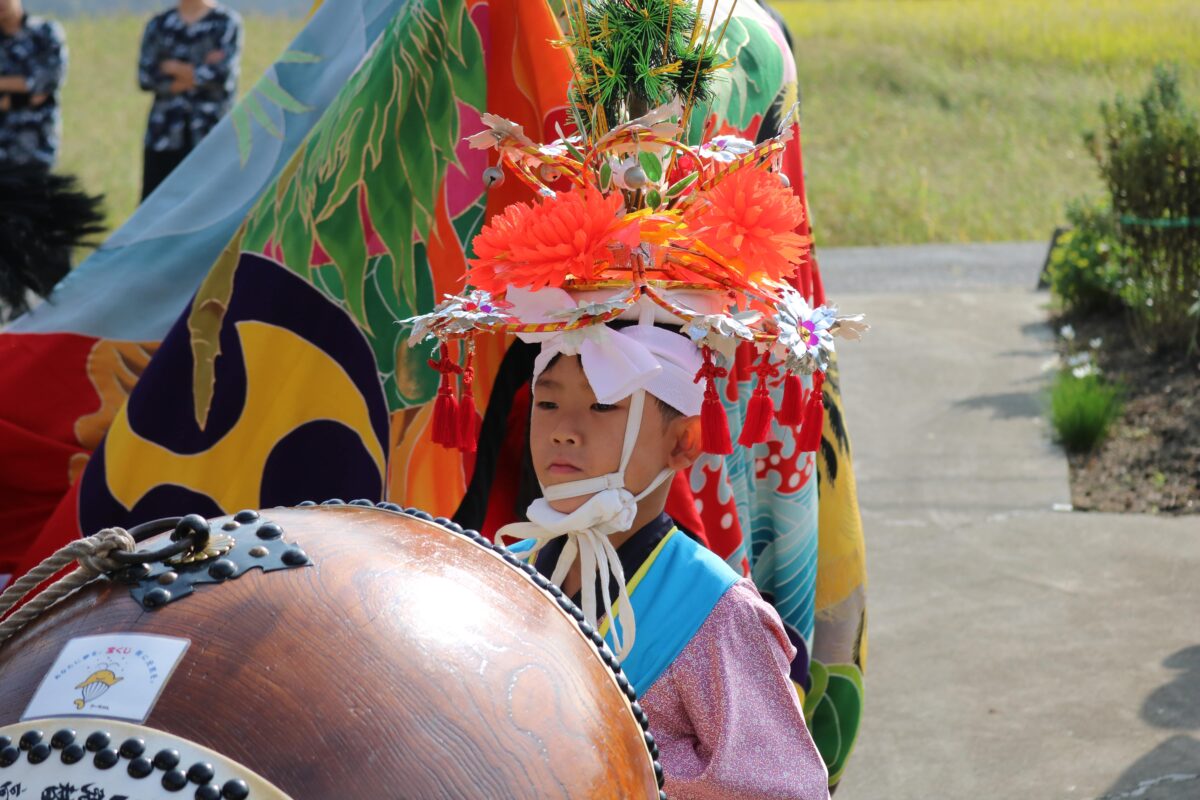 2024年 多度津町山階 秋季例大祭 当屋 上小原獅子組