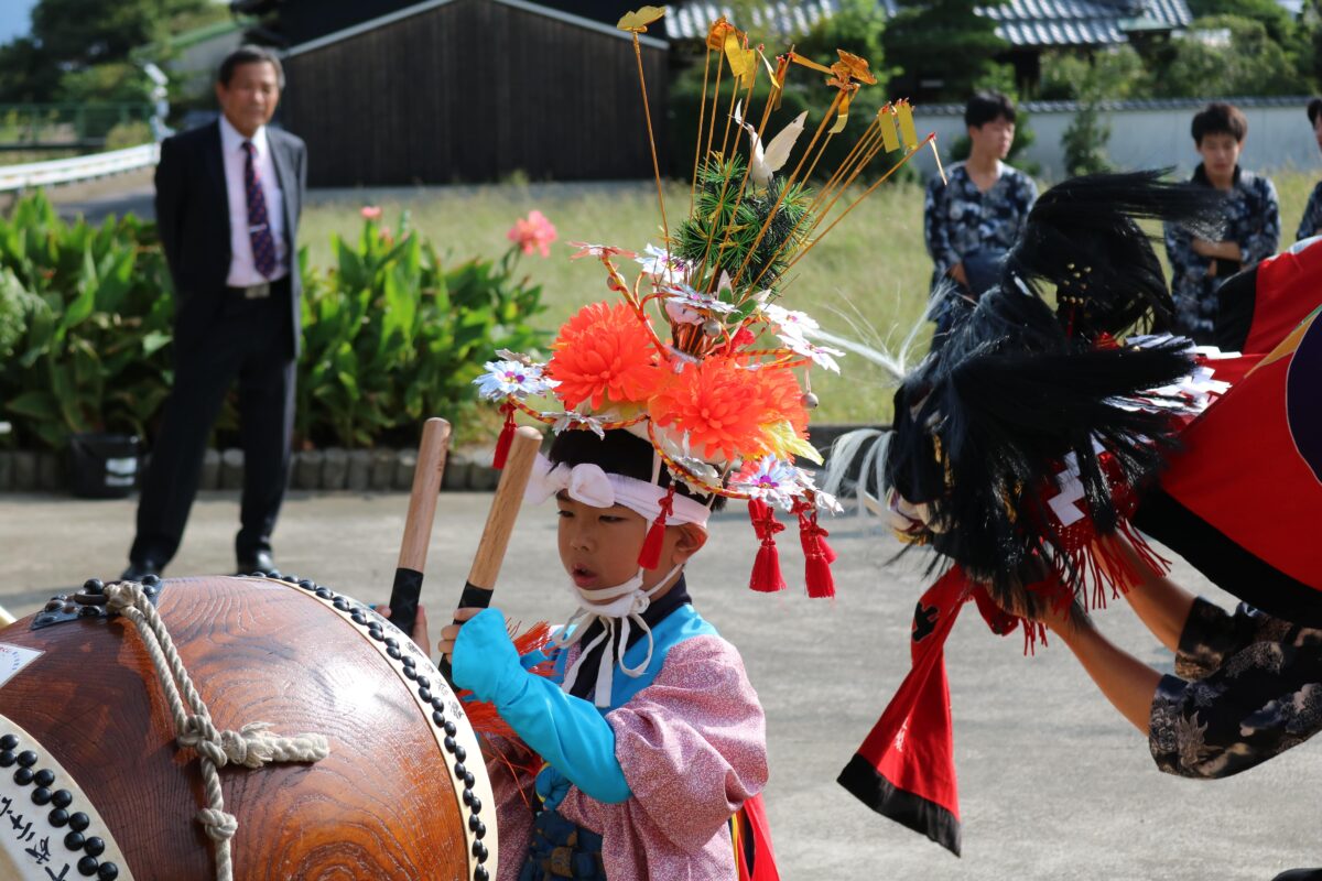 2024年 多度津町山階 秋季例大祭 当屋 上小原獅子組