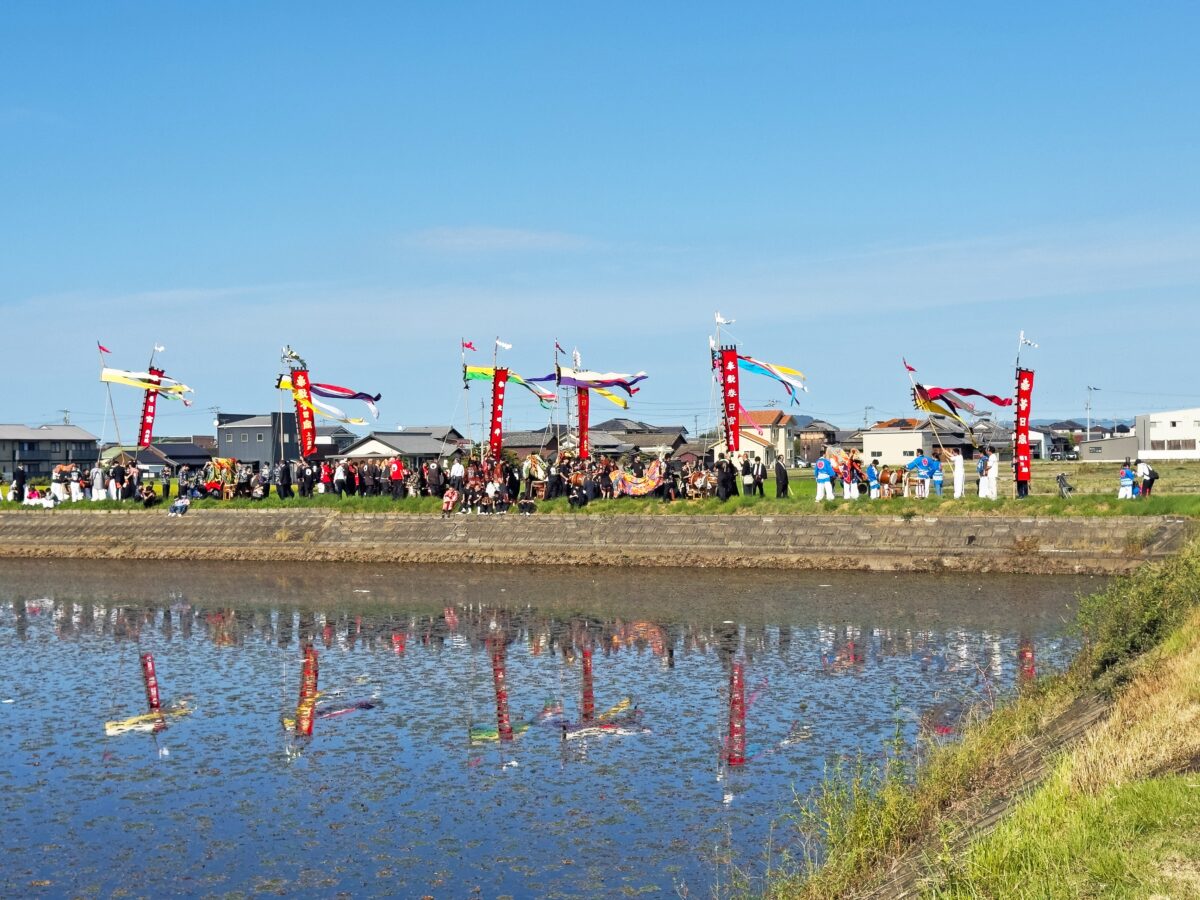2024年 多度津町山階・藤波池 秋季例大祭 池まわり