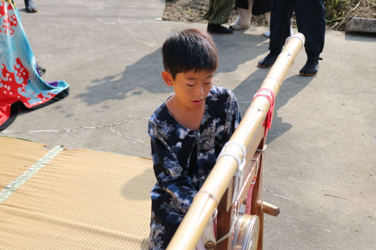 2024年 多度津町山階 秋季例大祭 当屋 上小原獅子組
