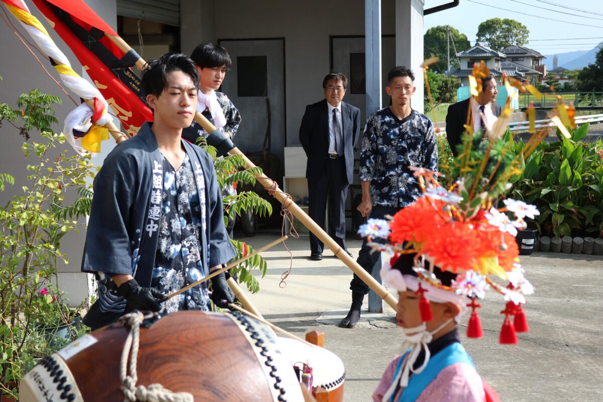 2024年 多度津町山階 秋季例大祭 当屋 上小原獅子組