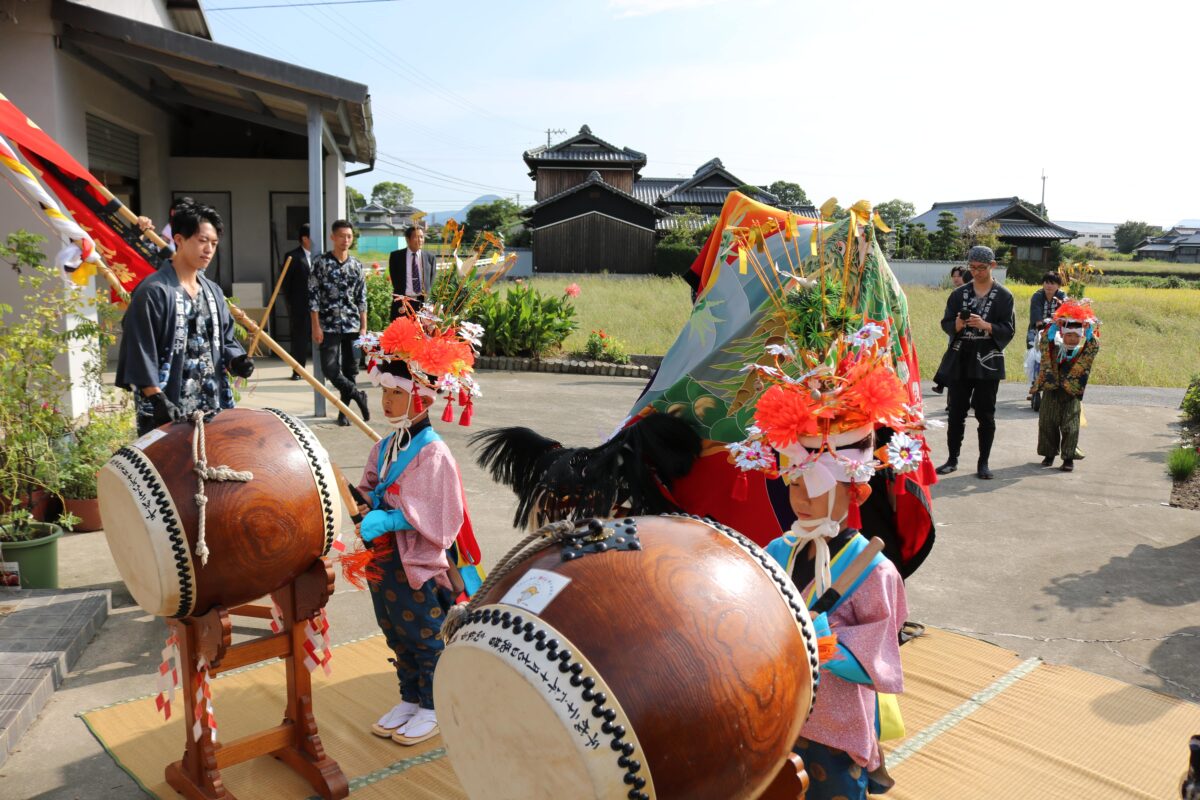 2024年 多度津町山階 秋季例大祭 当屋 上小原獅子組